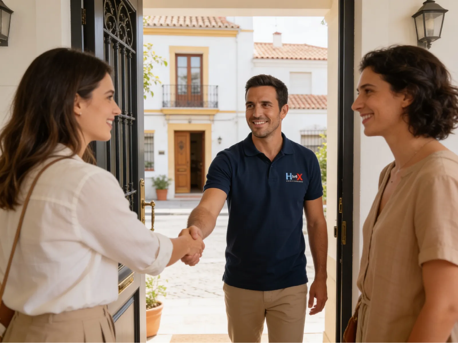Técnico HUMIX Madrid revisando una vivienda con humedad